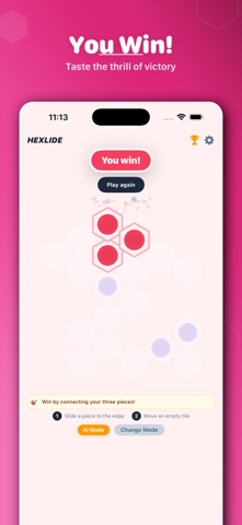 Hexlide - Slide Tic-Tac-Toe Screenshot 3 of 6