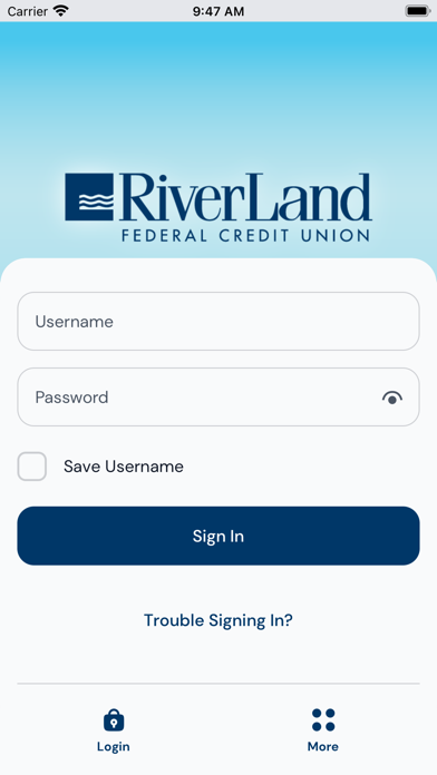 RiverLand FCU Mobile Screenshot