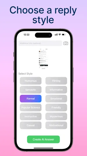 Chat Replies AI Generator screenshot 2