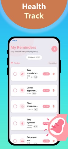 Pregnancy Helper - Tracker Screenshot 5 of 5