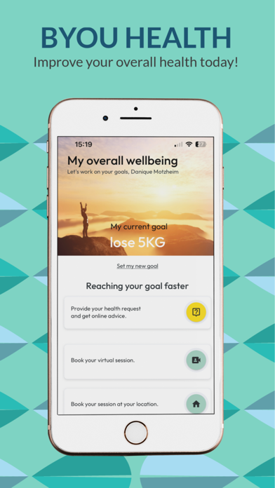 BYOU Wellbeing Screenshot