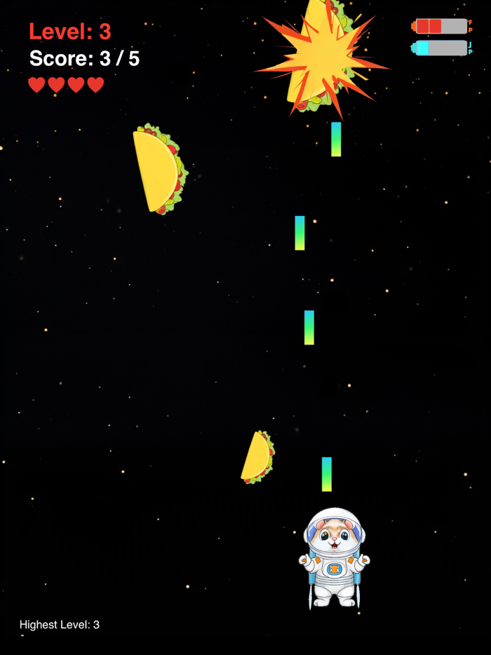 Hamster vs Taco Math Game