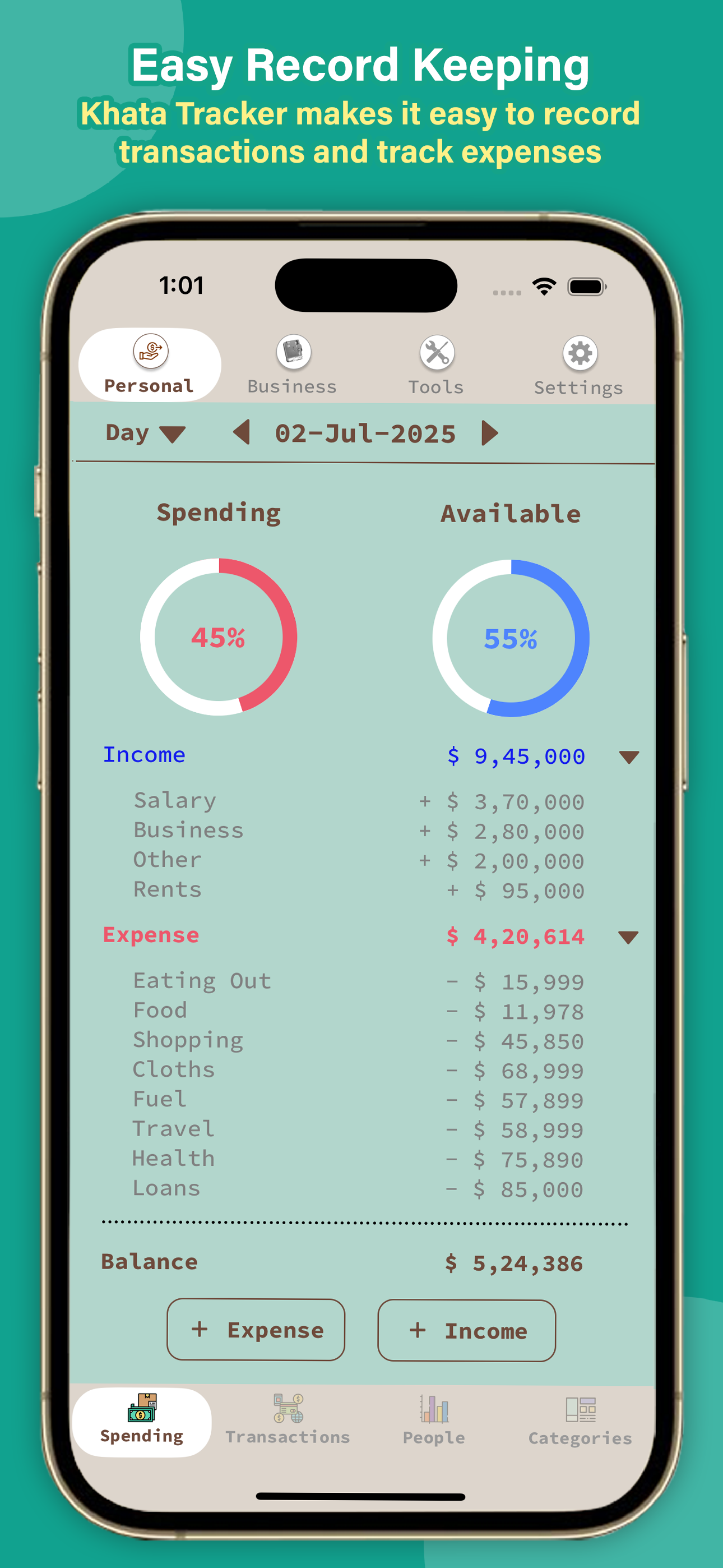 Khata Tracker Business Ledger