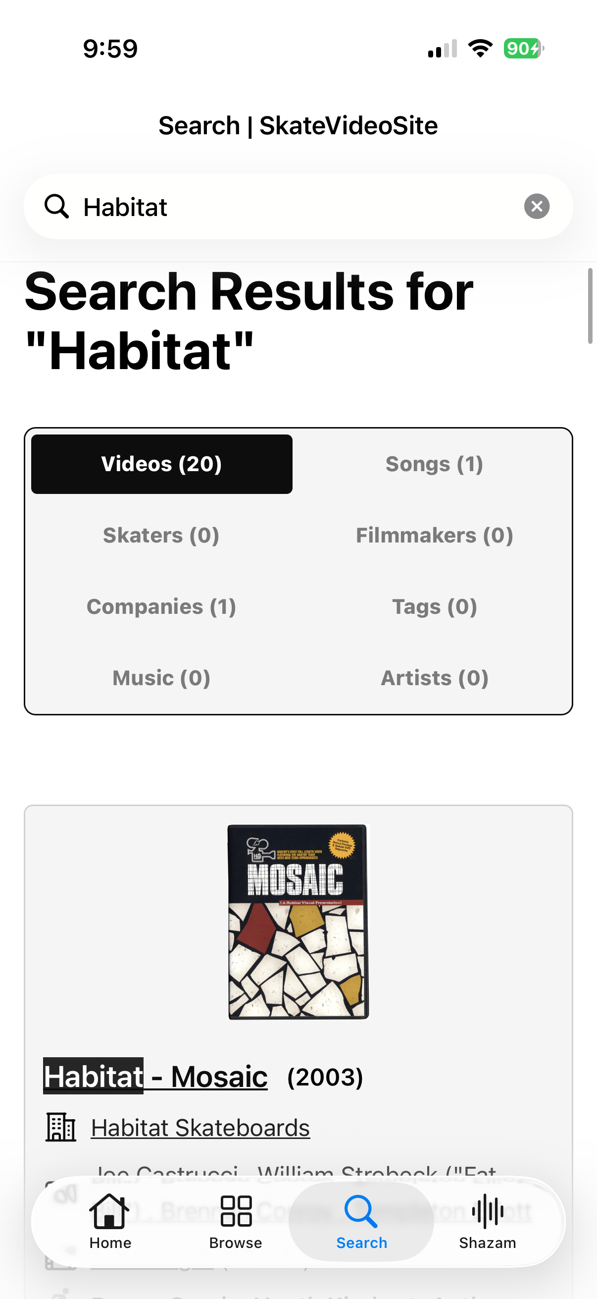 SkateVideoSite