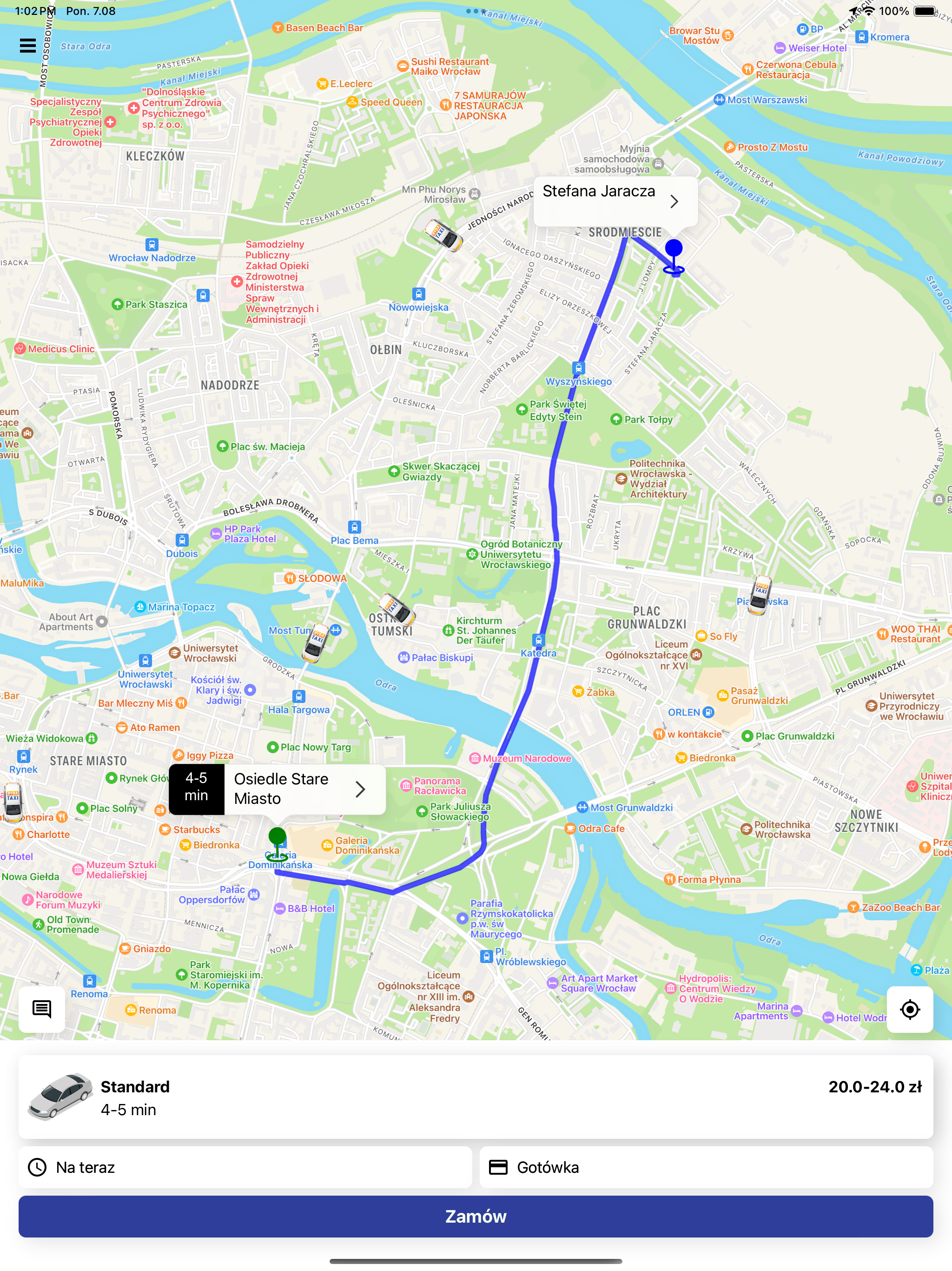 Ryba Taxi Wrocław