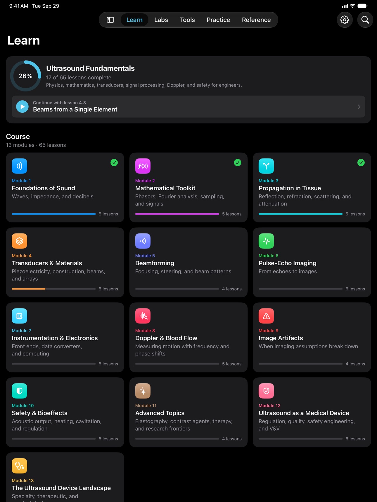 Screenshot 11 of Ultrasound Fundamentals
