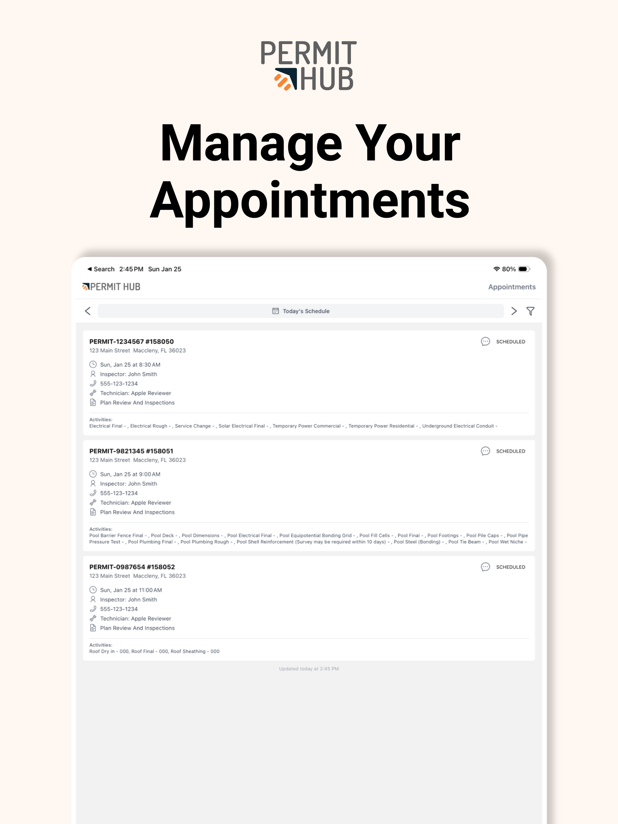 Inspected - Permit Hub