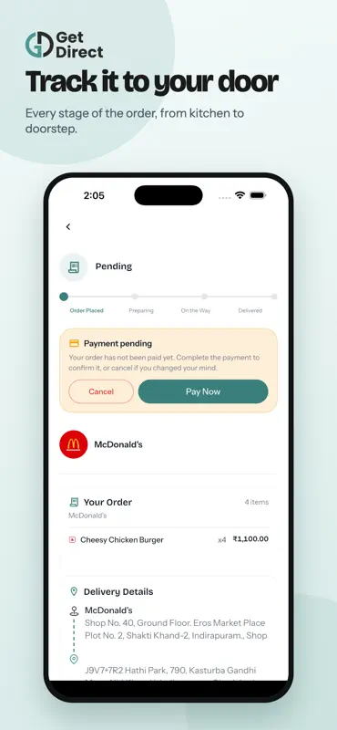 GetDirect - Compare Food Apps screenshot 6 of 6