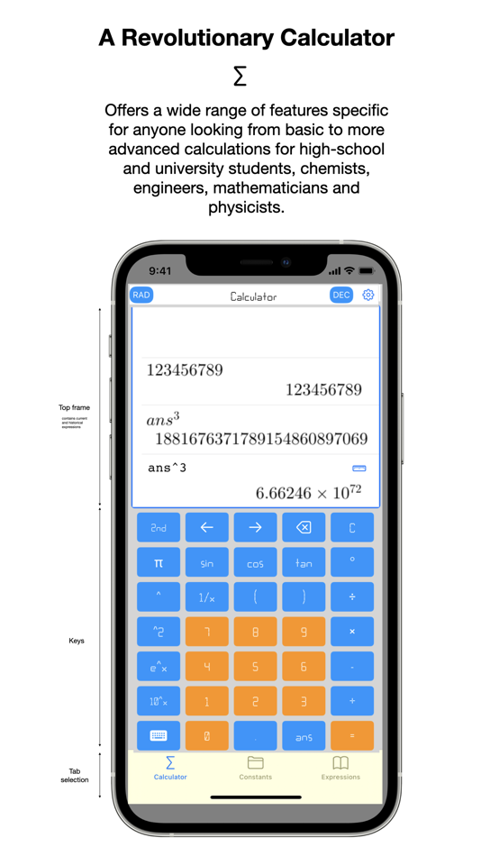 #1. The Expressions Calculator (iOS) By: Andre Rubbia