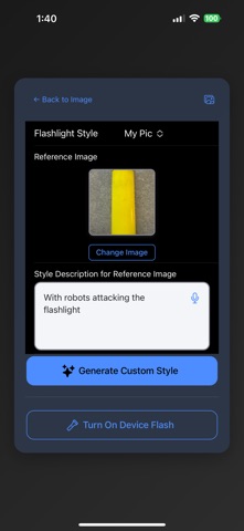 My AI Flashlight screenshot