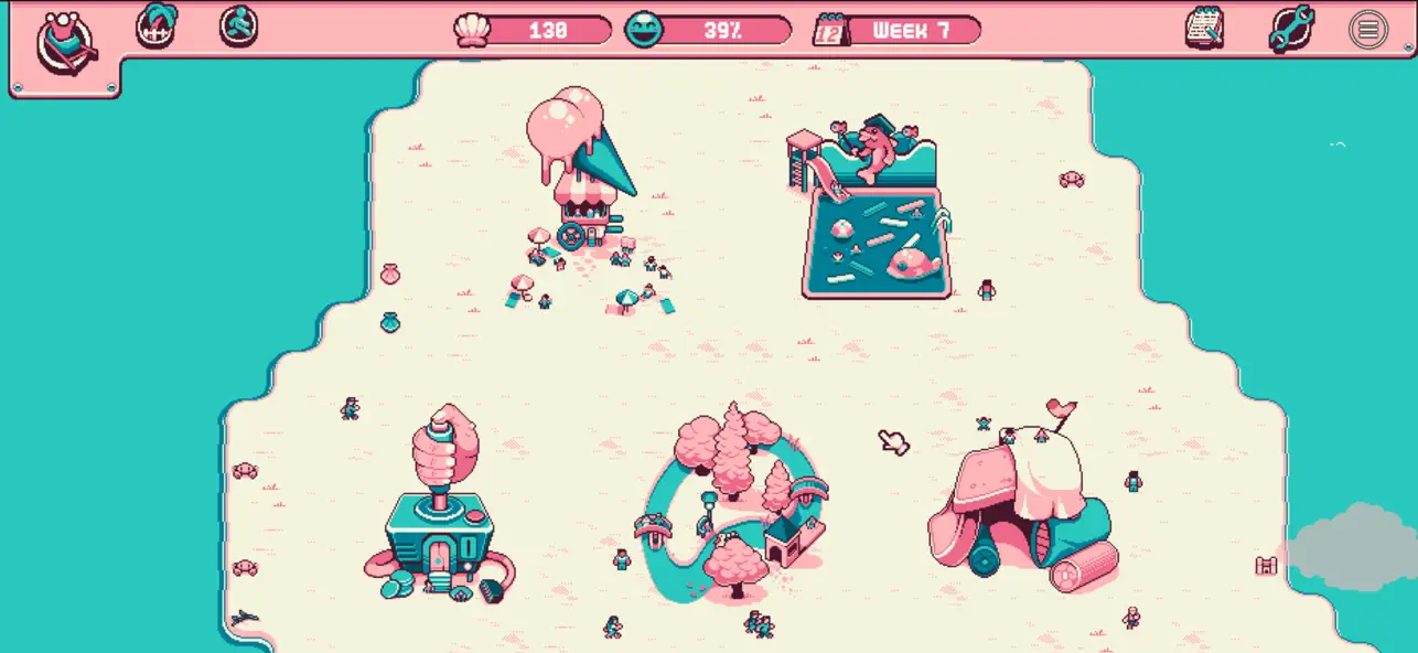 Wednesdays Mobile iOS Mod IPA screenshot 3 - iOS game interface