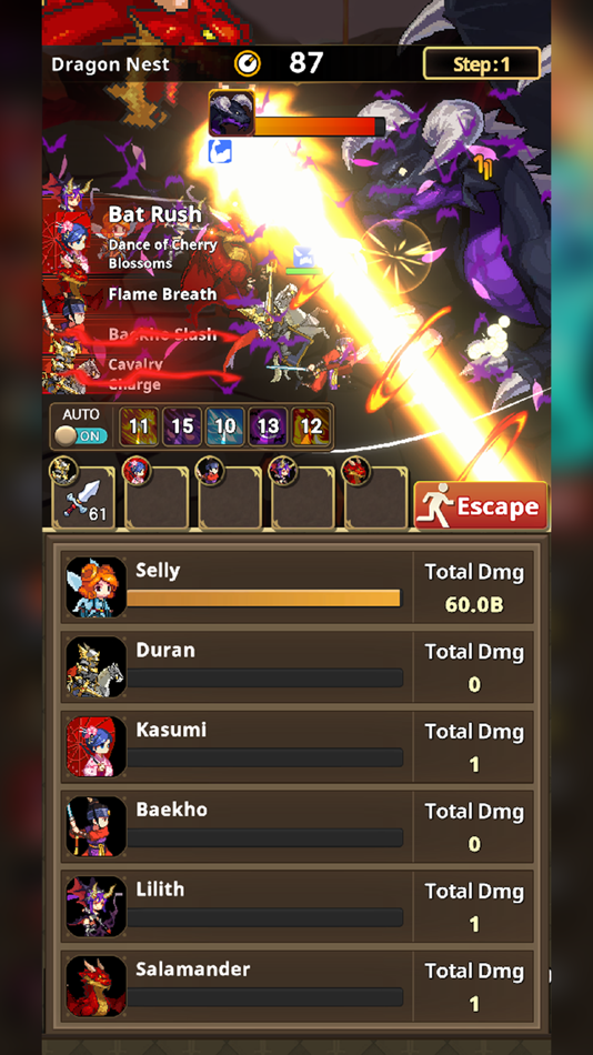 #7. Rush Knights : Idle RPG (iOS) 由: Springcomes Co., Ltd.