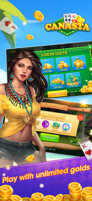 Canasta ZingPlay: Cards Screenshot 5 of 7