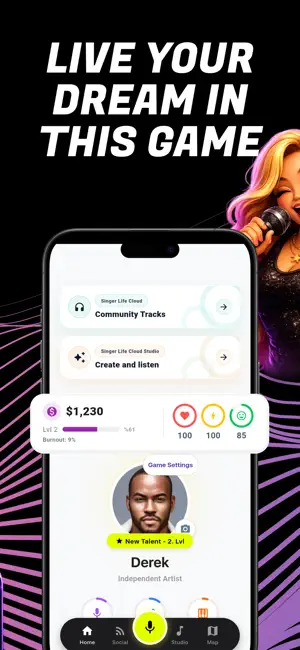 Singer Life: Music Simulator screenshot 2