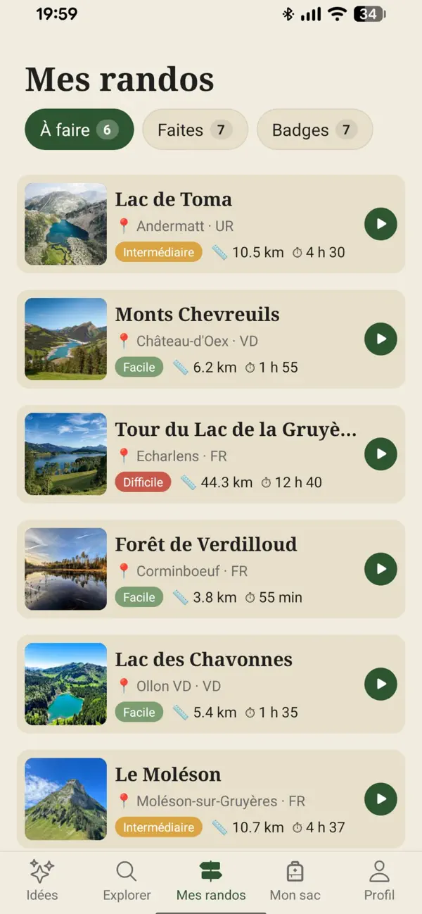 Screenshot #2 pour Idées Rando