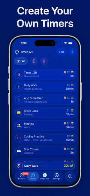 Timer_i26 – Focus Timer screenshot 4