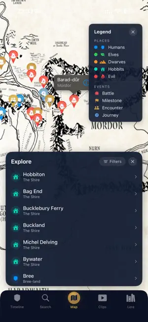 Middle Earth Explorer screenshot 4