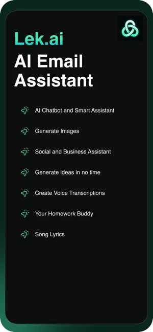 AI Writer Assistant - Lek screenshot 4