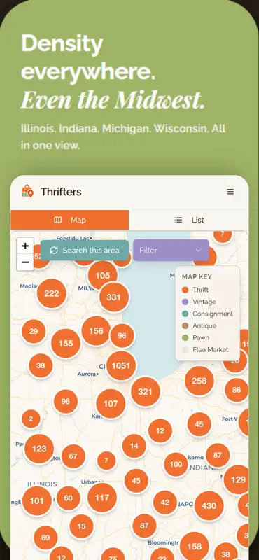 Thrifters: Find Thrift Shops screenshot 3 of 10