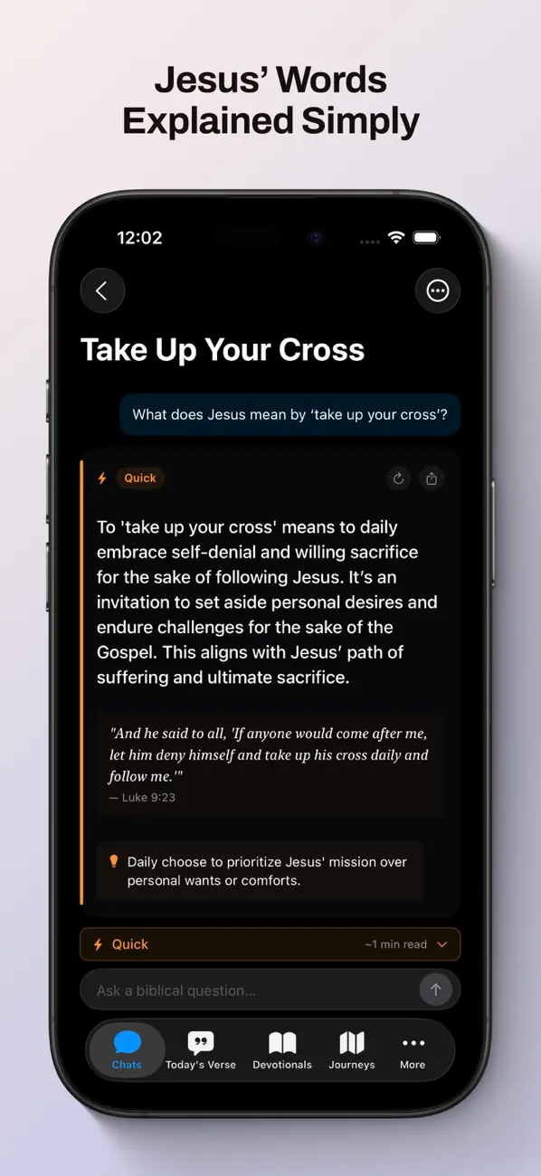 #3. ScriptureAI: Bible Study (iOS) โดย: Brevin Blalock