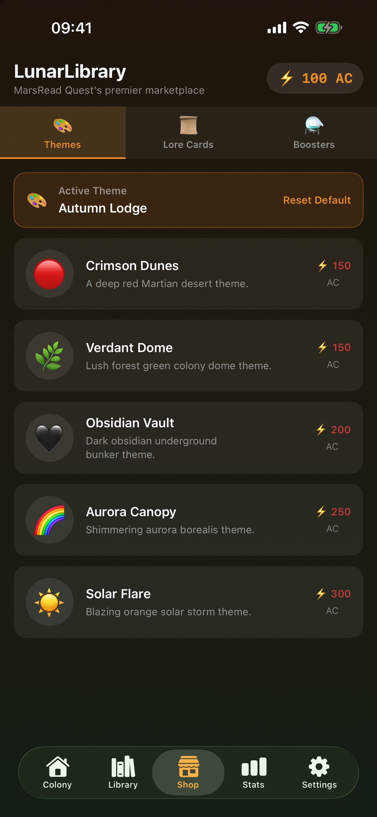 Screenshot 1 of MarsRead Quest