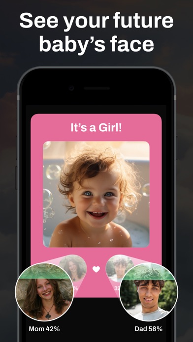AI Baby Generator: Merge App Screenshot