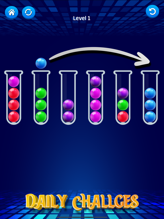 Screenshot #5 pour Ball Puzzle: Sort Color Balls