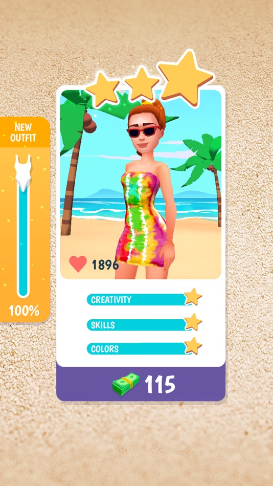 #5. Tie Dye (iOS) 由: Crazy Labs