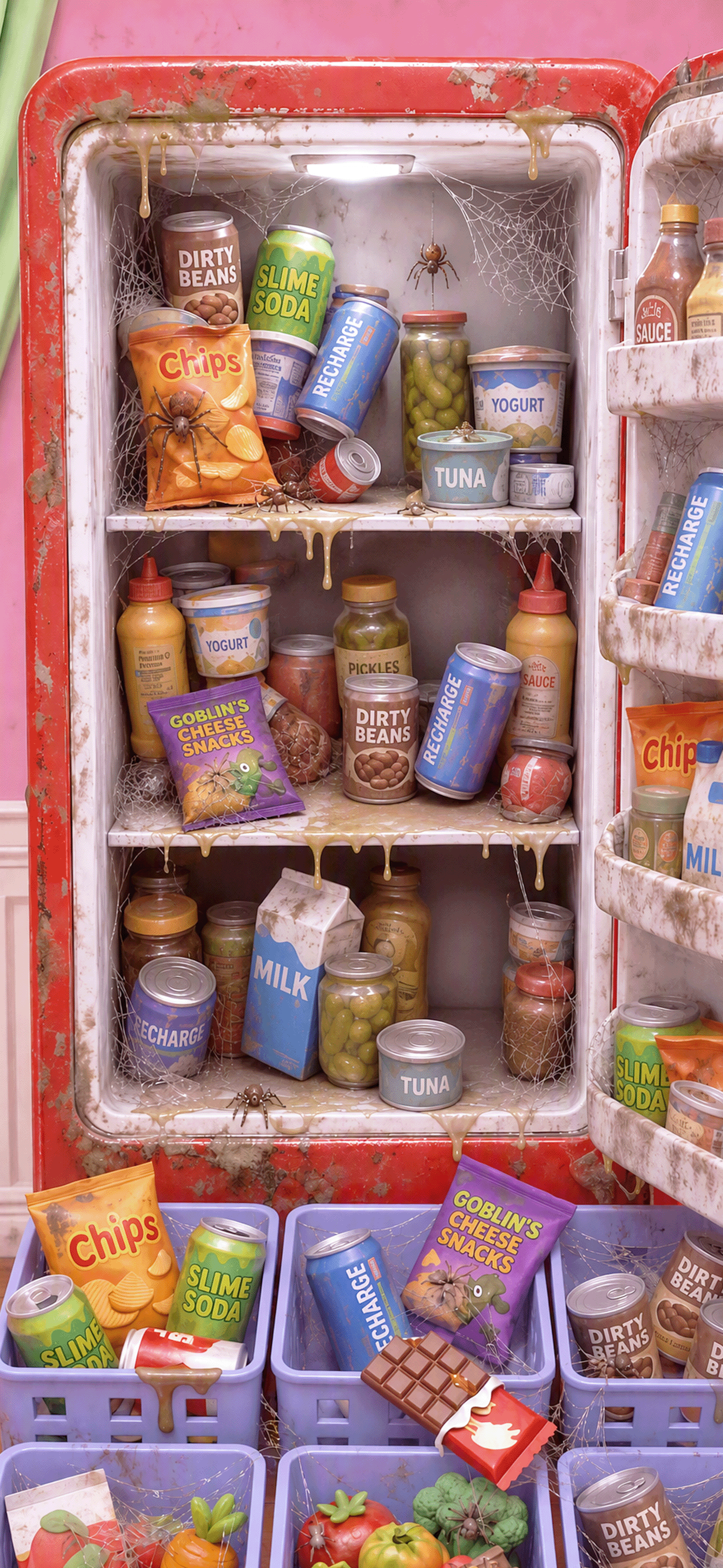 Fill Up Fridge!- Organize Game