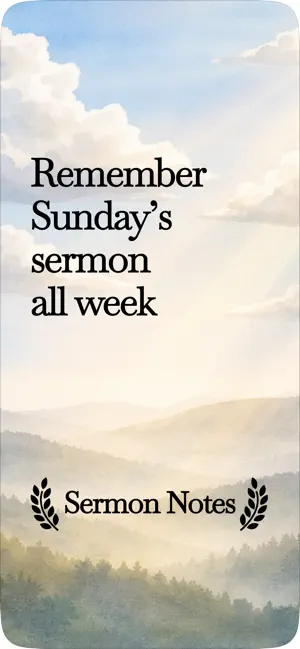 Sermon Notes & AI Bible Study screenshot 1