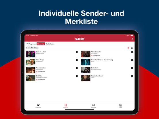 TV Today - Fernsehprogramm iPad screenshot 6 - Entertainment app