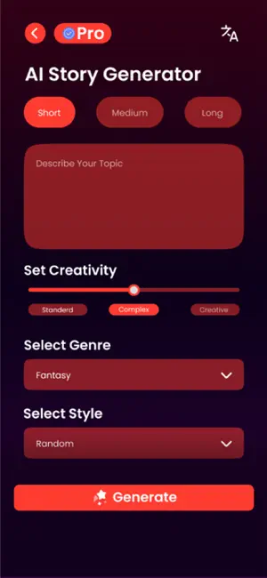 Bedtime Stories: Ai Generator screenshot 2