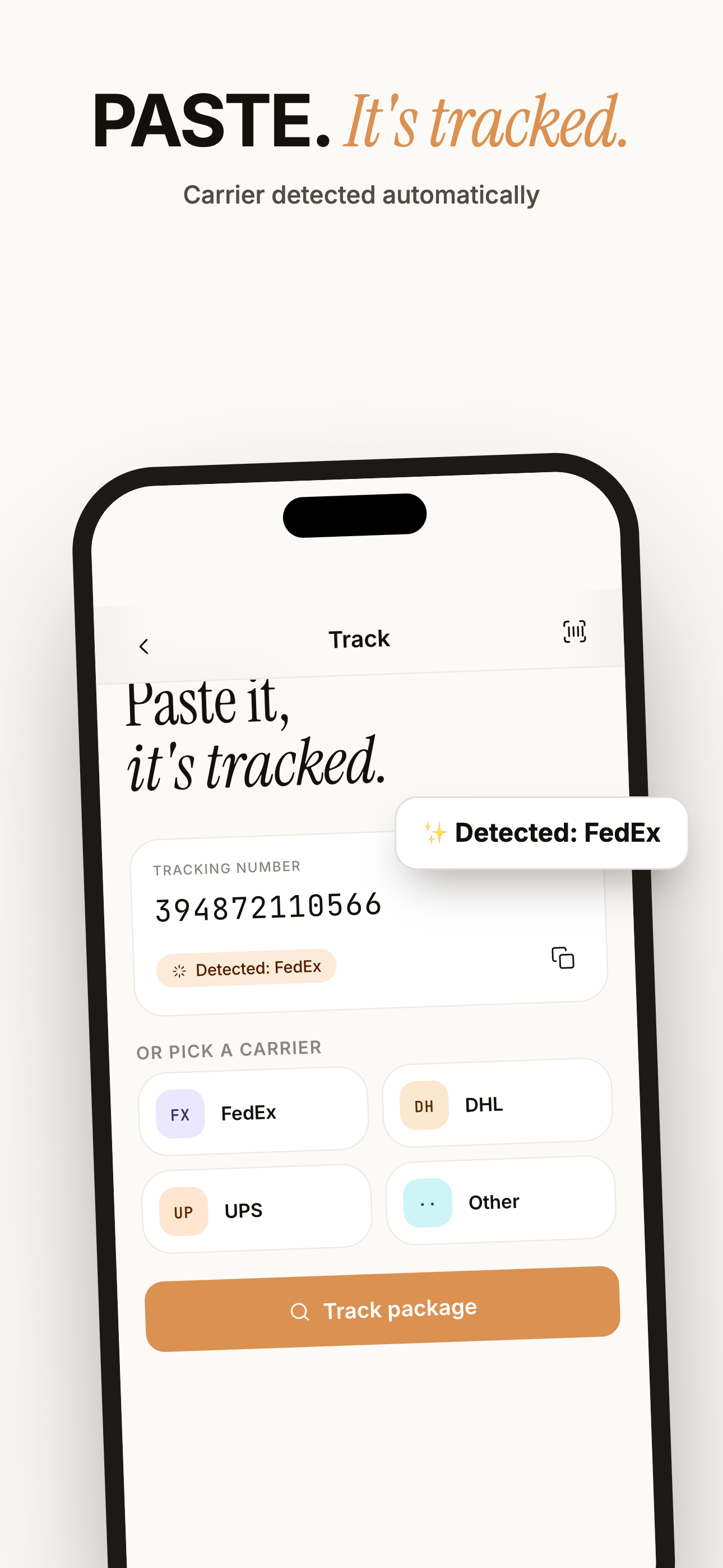 Tracker Parcel: Track Order screenshot 3