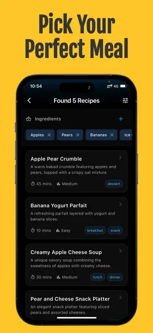 AI Chef: Ingredients to Recipe screenshot 3