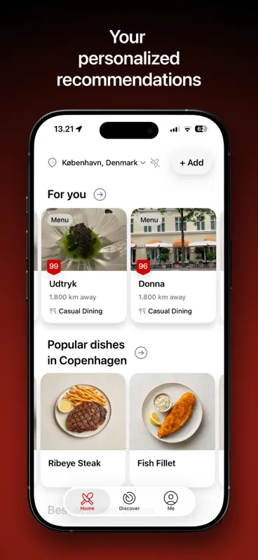 Vota - Restaurant Finder screenshot 2 of 8
