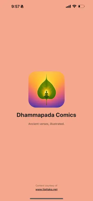 dhammapada-comics-app screenshot 1