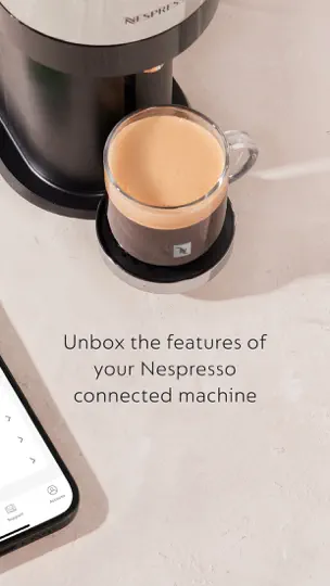Capture d'écran de Nespresso Smart sur iPhone 2