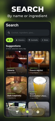 Screenshot 2 — Cocktails - Easy Recipes — iPhone