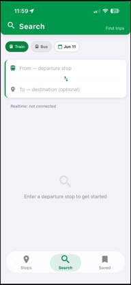 Transit Scanner screenshot 2