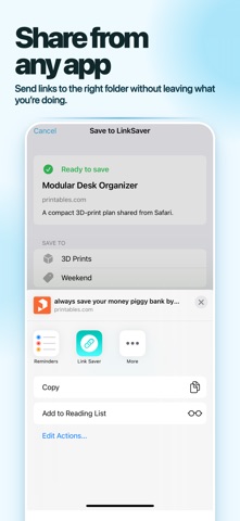 Link Saver: Bookmark Manager Screenshot 2 of 5