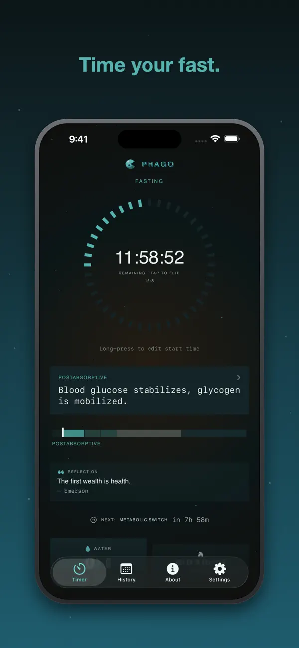 Screenshot #2 pour Phago - Fasting