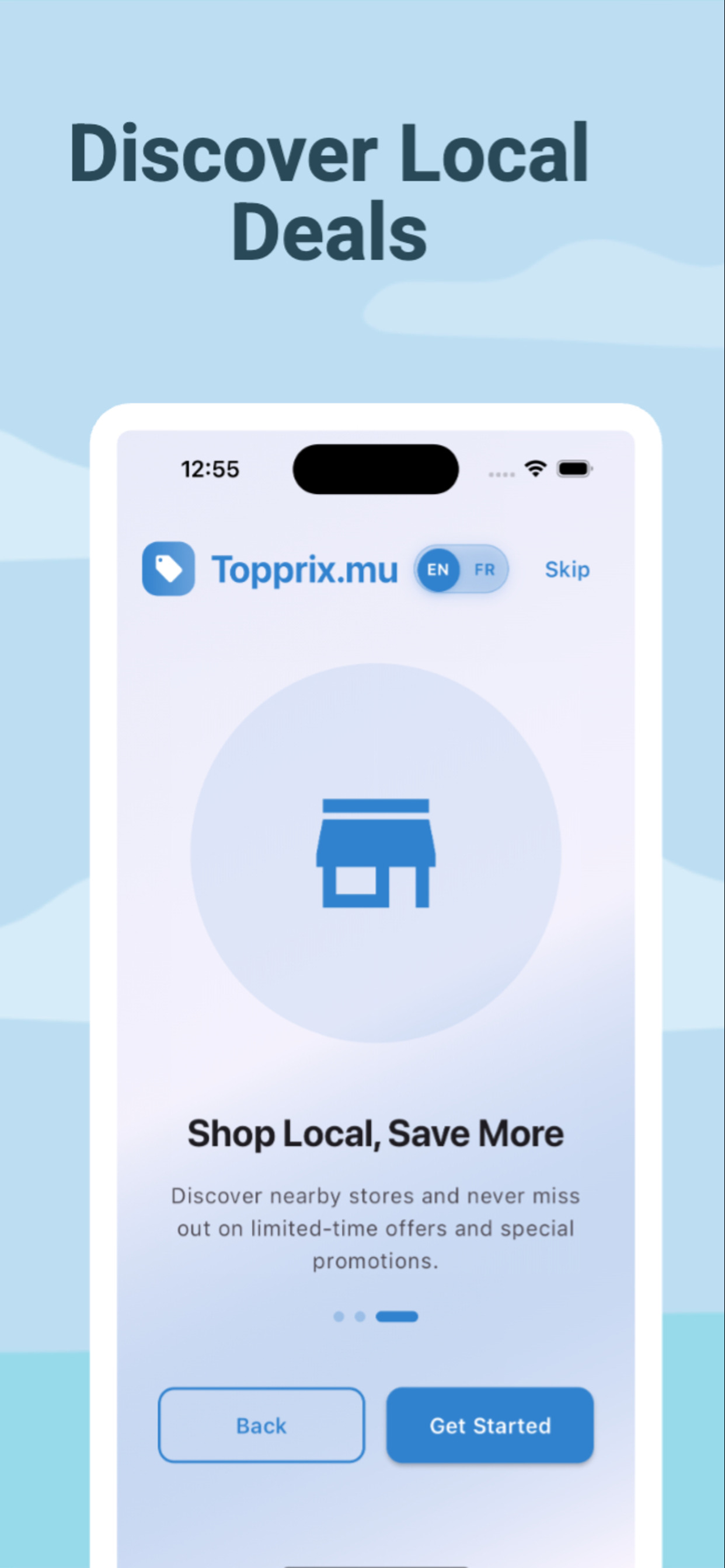 topprix.mu screenshot 2