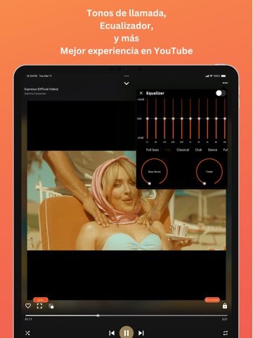 Online Música y Video Player iPad screenshot 10