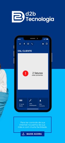 Minha D2b screenshot