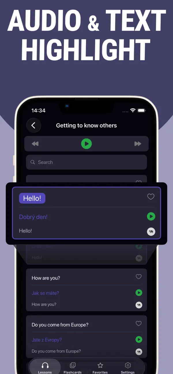Screenshot #2 pour Learn Czech - Lentil