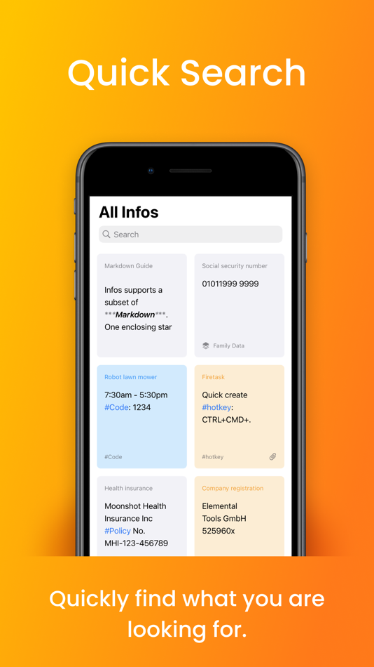 #2. Infoplane: Short Notes Manager (macOS) 由: Elemental Tools GmbH