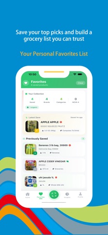 Wonder Food - Healthy App iPhone screenshot