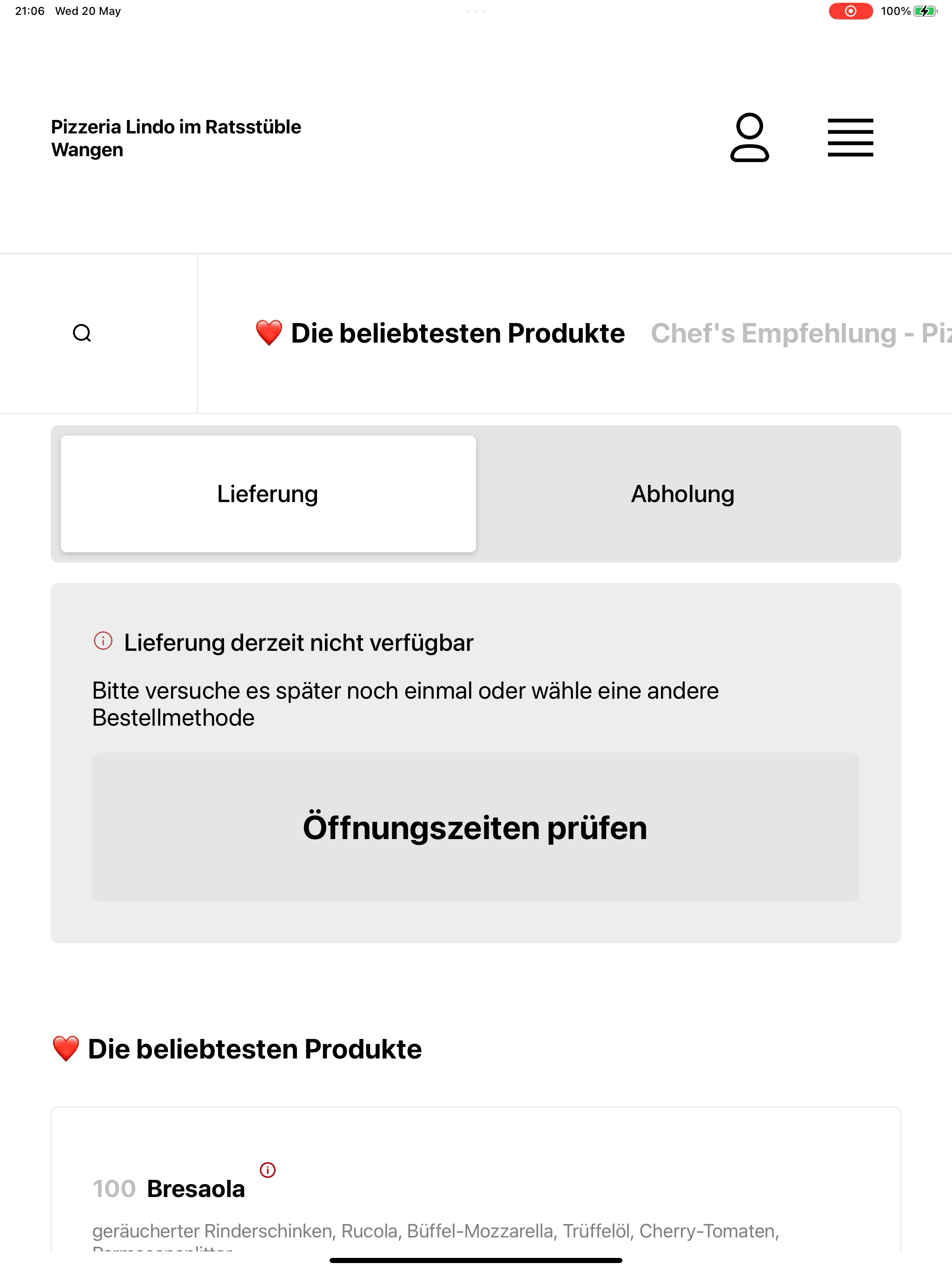 Pizzeria Lindo im Ratsstüble screenshot 7