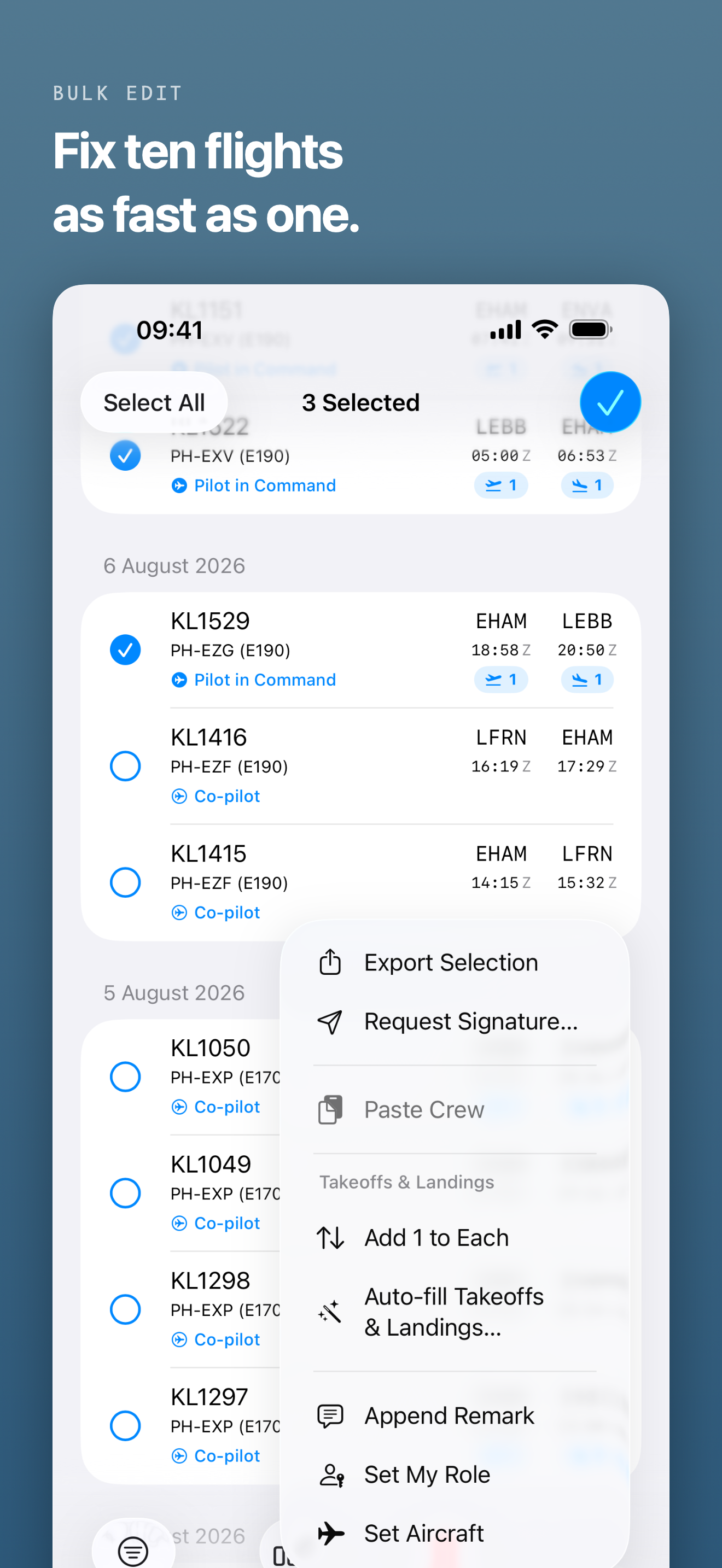 Jetlog - Pilot Logbook screenshot 7