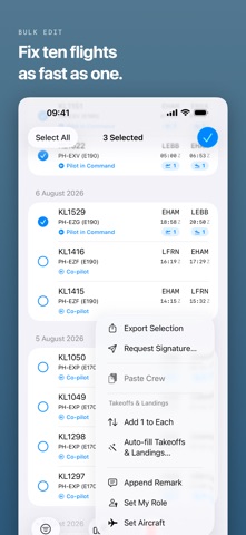 Jetlog - Pilot Logbook Screenshot 7 of 10